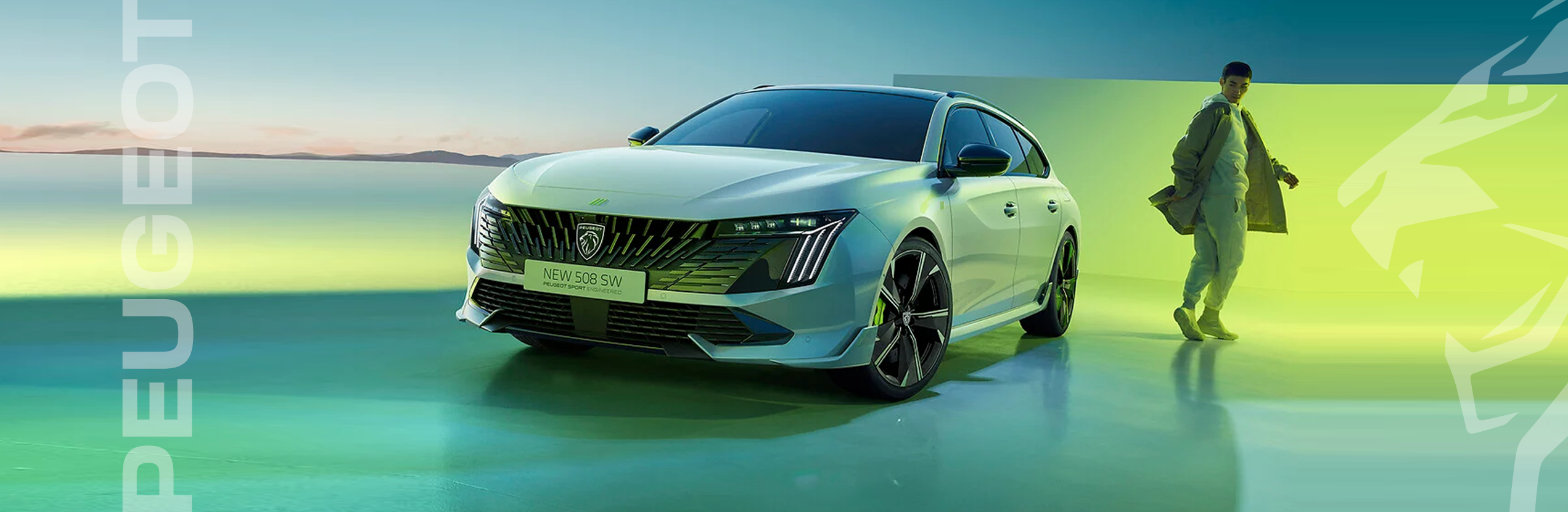 La nouvelle Peugeot 508 SW. Sans paroles.
